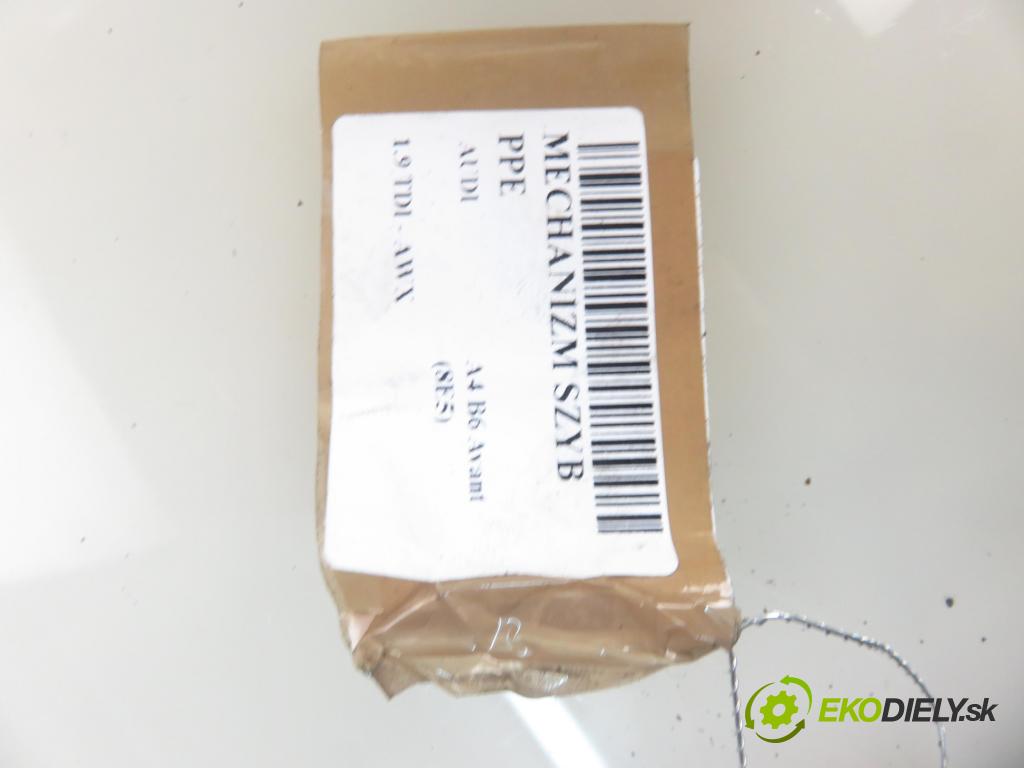 AUDI A4 Avant (8E5, B6) KOMBI 2003 96,00 1.9 TDI - AWX 1896,00 mechanismus oken PPE 8E1959802B ; 5WK47006BBF