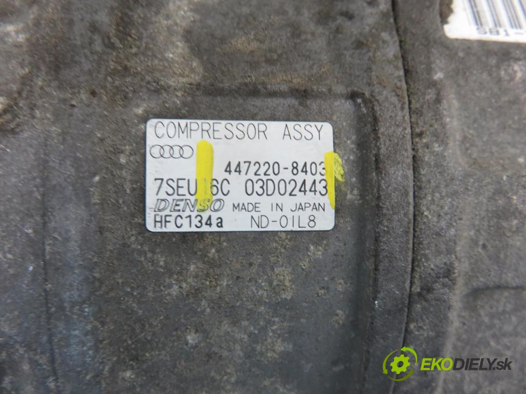 AUDI A4 Avant (8E5, B6) KOMBI 2003 96,00 1.9 TDI - AWX 1896,00 KOMPRESOR: klimatizace 4472208403 (Kompresory)