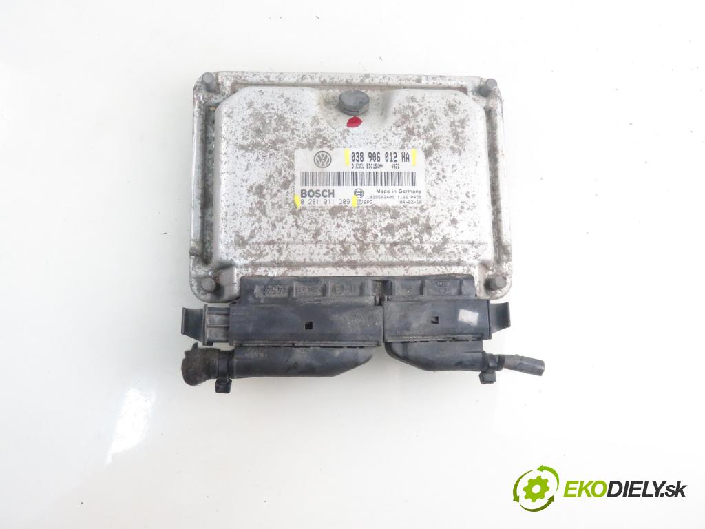 SKODA OCTAVIA I (1U2) HB 2004 66,00 1.9 TDI - ALH 1896,00 Riadiaca jednotka Motor 038906012HA ; 0281011309