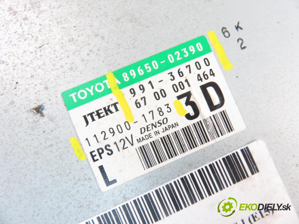 TOYOTA AURIS (_E15_) HB 2008 71,00 1.4 (ZZE150_) 97 - 4ZZ-FE 1398,00 Riadiaca jednotka servočerpadlo 8965002390 ; 6700001464 ; 99136700 (Riadiaca jednotka)