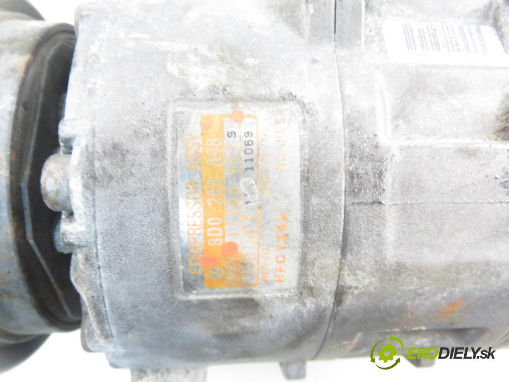VW PASSAT B5 Variant (3B5) KOMBI 2000 85,00 1.9 TDI - AJM 1896,00 KOMPRESOR: klimatizace 8D0260808 ; 4472009639 (Kompresory)