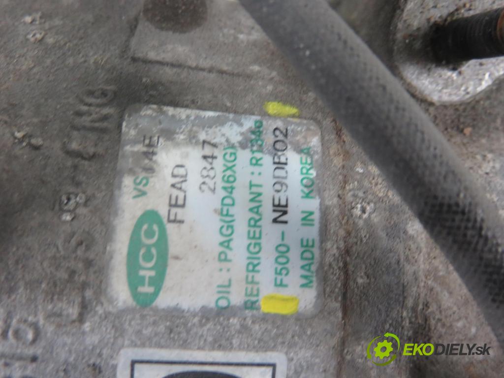 KIA SPORTAGE (SL) SUV 2012 100,00 2.0 CRDi 136 - D4HA 1995,00 KOMPRESOR: klimatizácie F500NE9DB02 (Kompresor klimatizácie)