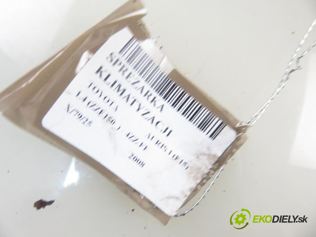 TOYOTA AURIS (_E15_) HB 2008 71,00 1.4 (ZZE150_) 97 - 4ZZ-FE 1398,00 KOMPRESOR: klimatizácie 4472602272 (Kompresor klimatizácie)
