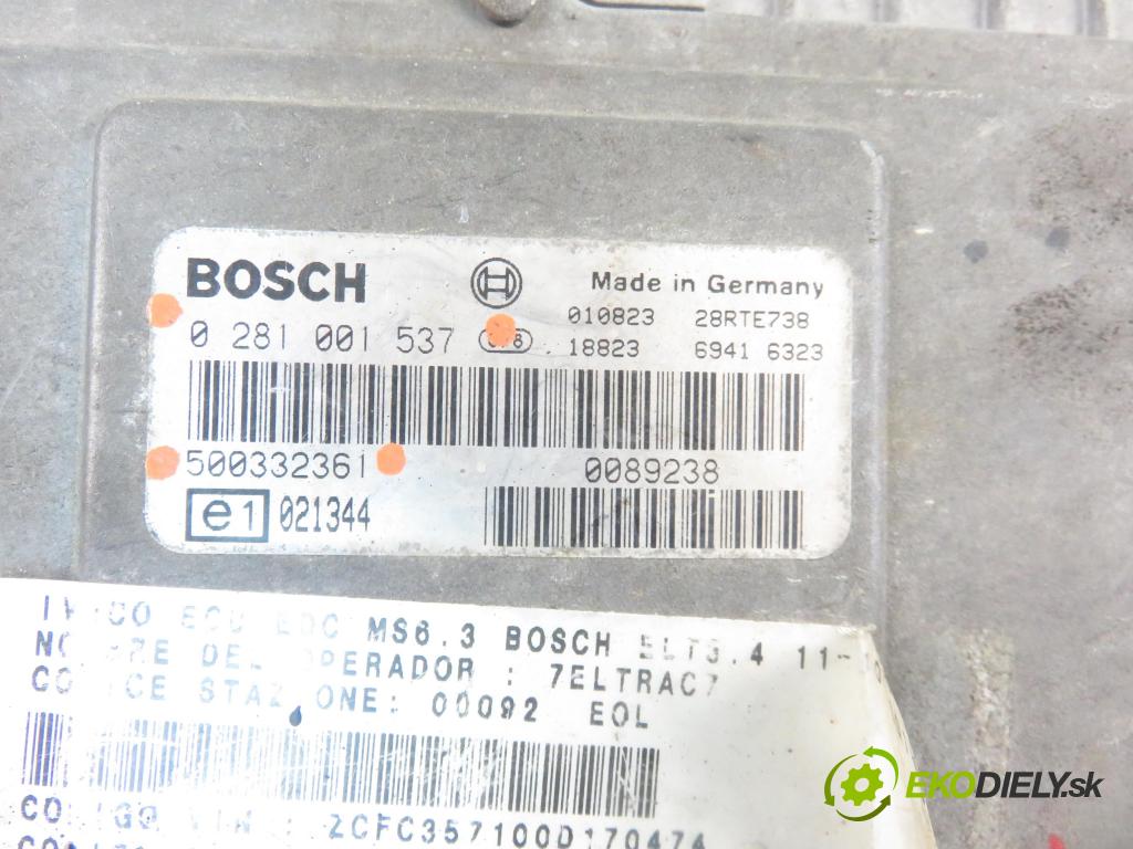 IVECO DAILY III skrzynia FURGON 2002 78,00 35 S 11 V,35 C 11 V - 8140.43C 2798,00 Riadiaca jednotka Motor 0281001537 ; 500332361