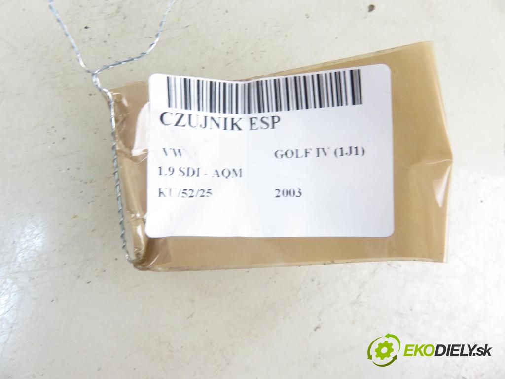 VW GOLF IV (1J1) HB 2003 50,00 1.9 SDI 68 - AQM 1896,00 snímač ESP 1J1907637D ; 10098004822