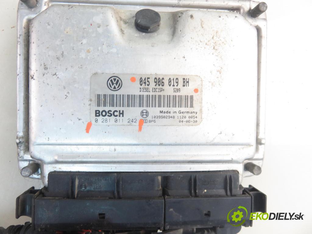 VW POLO (9N_) HB 2004 55,00 1.4 TDI - BAY 1422,00 Riadiaca jednotka Motor 0281011242 ; 045906019BH