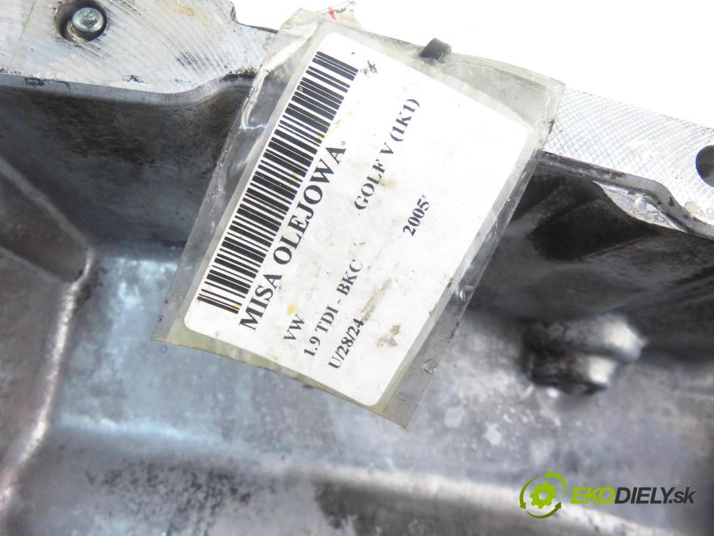 VW GOLF V (1K1) HB 2005 77,00 1.9 TDI PD 105 - BKC 1896,00 Vaňa olejová 038103603AG (Olejová vaňa)