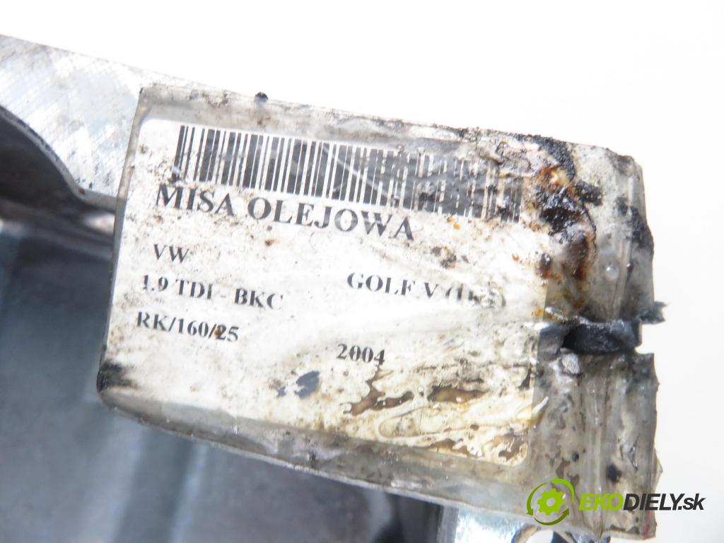 VW GOLF V (1K1) HB 2004 77,00 1.9 TDI PD 105 - BKC 1896,00 Vaňa olejová 038103603AG (Olejová vaňa)