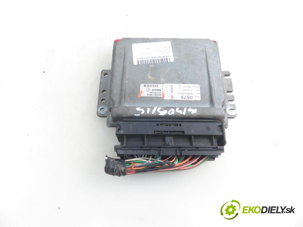 RENAULT KANGOO (KC0/1_) KOMBI 2003 70,00 1.6 16V - K4M 752 1598,00 Riadiaca jednotka Motor 8200214973 ; 8200080285
