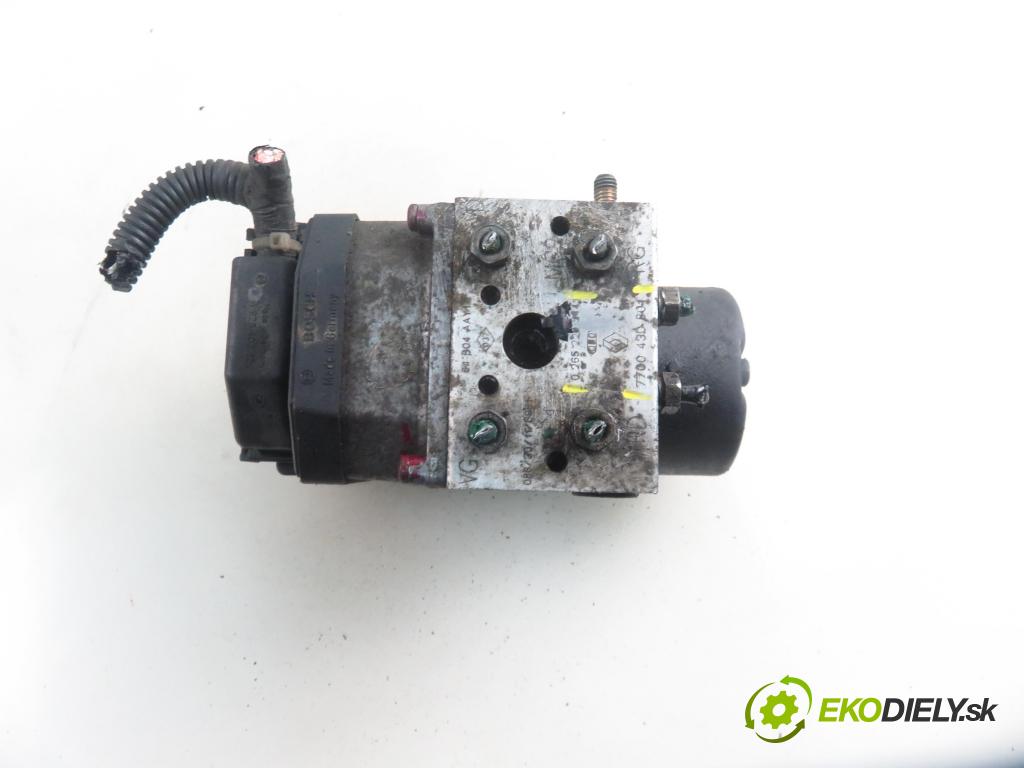 RENAULT SCENIC I (JA0/1_) CROSSOVER 2001 74,00 1.9 dCi RX4 - F9Q 748 1870,00 Pumpa ABS 0273004396 ; 7700430801 ; 0265220544 (Pumpa ABS)