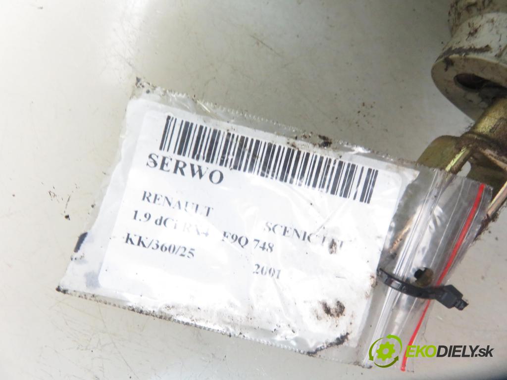RENAULT SCENIC I (JA0/1_) CROSSOVER 2001 74,00 1.9 dCi RX4 - F9Q 748 1870,00 Posilovač 7700428596 ; 03776251014 (Servočerpadlo, pumpa riadenia)