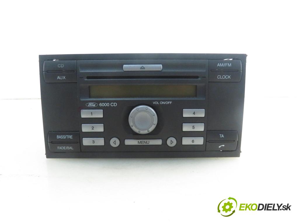 FORD FOCUS II Turnier (DA_, FFS, DS) KOMBI 2006 80,00 1.6 TDCi 109 - G8DE 1560,00 RADIO CD 6S6118C815AG