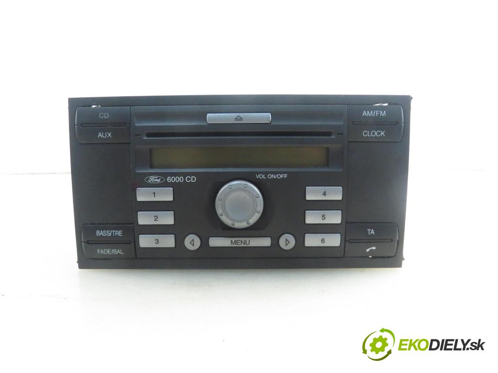 FORD FOCUS II Turnier (DA_, FFS, DS) KOMBI 2006 80,00 1.6 TDCi 109 - G8DE 1560,00 RADIO CD 6S6118C815AG