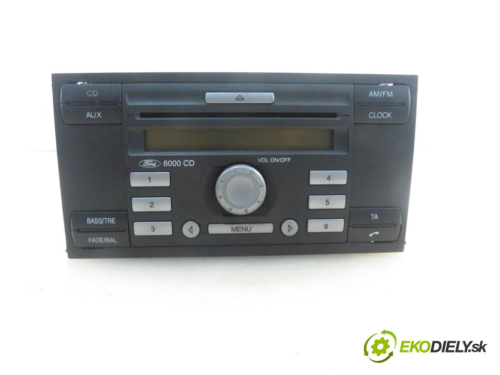 FORD FOCUS II Turnier (DA_, FFS, DS) KOMBI 2006 80,00 1.6 TDCi 109 - G8DE 1560,00 RADIO CD 6S6118C815AG