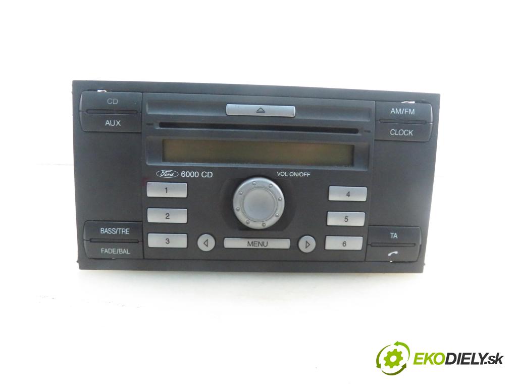 FORD FOCUS II Turnier (DA_, FFS, DS) KOMBI 2006 80,00 1.6 TDCi 109 - G8DE 1560,00 RADIO CD 6S6118C815AG