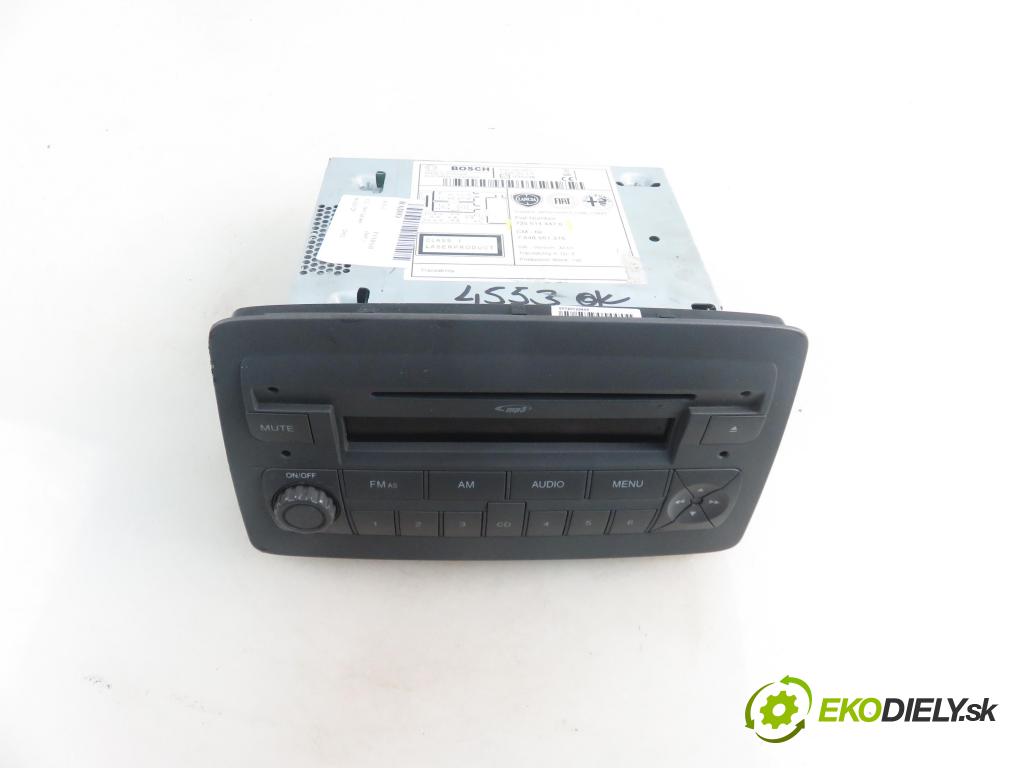 FIAT PANDA (169_) HB 2012 51,00 1.2 - 169 A4.000 1242,00 RADIO CD 7355144470