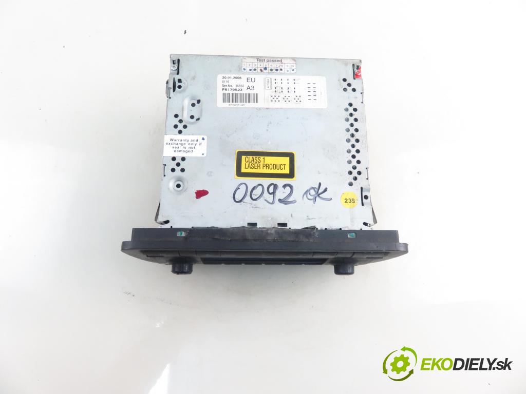 AUDI A3 (8P1) HB 2005 103,00 2.0 TDI PD 16V 140 1968,00 RADIO CD 8P0035195