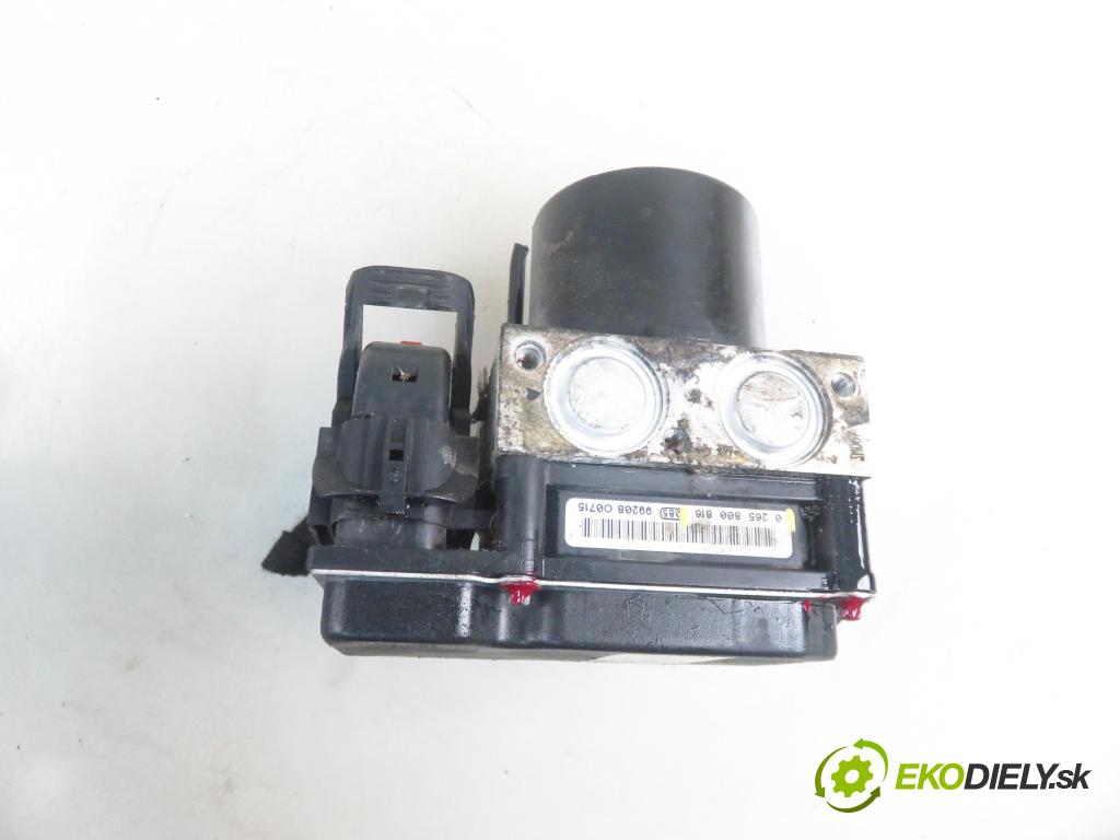 SKODA FABIA II Combi (545) KOMBI 2010 51,00 1.2 - CGPA 1198,00 Pumpa ABS 0265800816 ; 0265232276 ; 6R0907379J (Pumpa ABS)