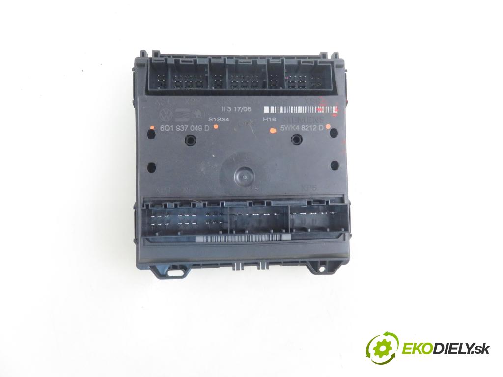 VW POLO (9N_) HB 2006 51,00 1.4 TDI - BNM 1422,00 MODUL BSI 6Q1937049D ; 5WK48212D