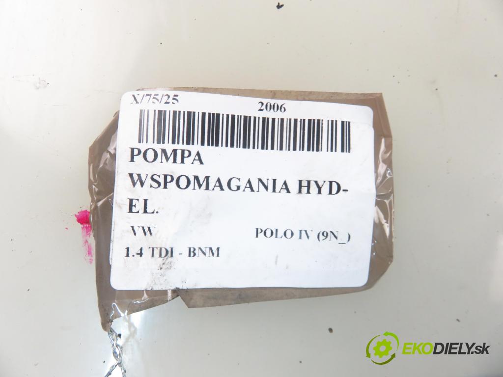 VW POLO (9N_) HB 2006 51,00 1.4 TDI - BNM 1422,00 Pumpa servočerpadlo 6Q0423156AB ; 6Q1423051BK ; 6Q2423051AGF