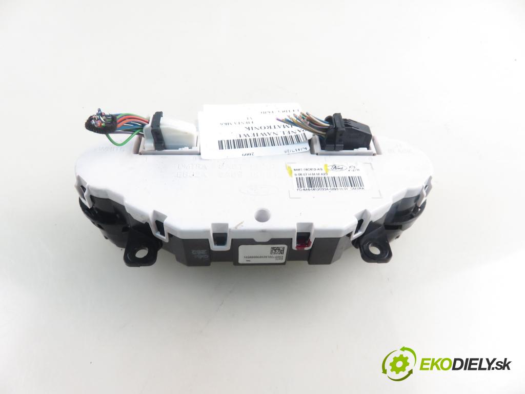 FORD FIESTA VI (CB1,CCN) HB 2009 50,00 1.4 TDCi 68 8V - F6JD 1399,00 Panel kúrenia KLIMATRONIK 8A6T18C612AG