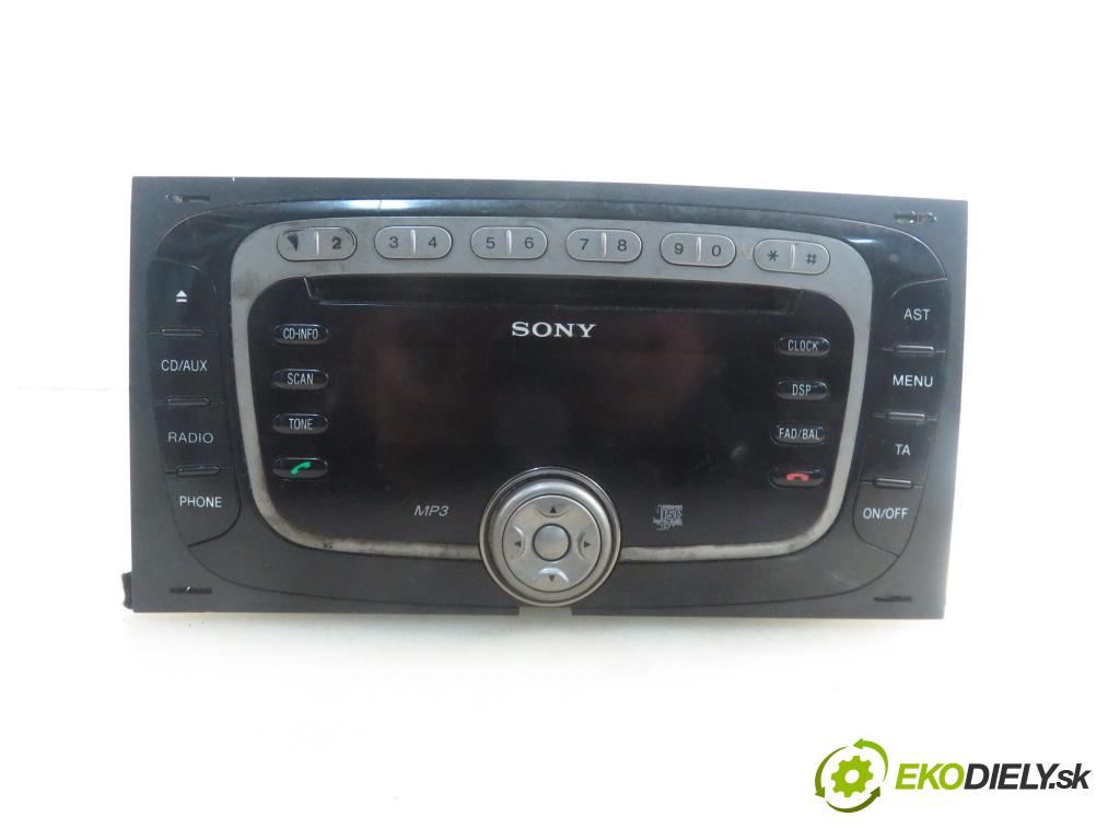 FORD C-MAX (DM2) MINIVAN 2007 66,00 1.6 TDCi - HHDA 1560,00 RADIO CD 7M5T18C939AD