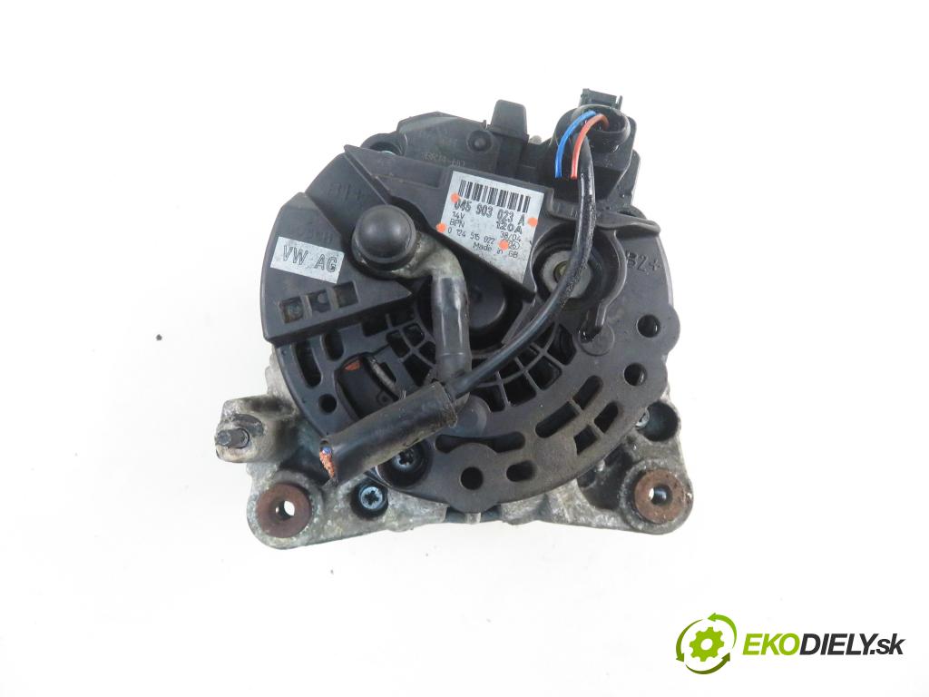 VW POLO (9N_) HB 2004 55,00 1.4 TDI - BAY 1422,00 Alternátor 045903023A ; 0124515022 (Alternátor)
