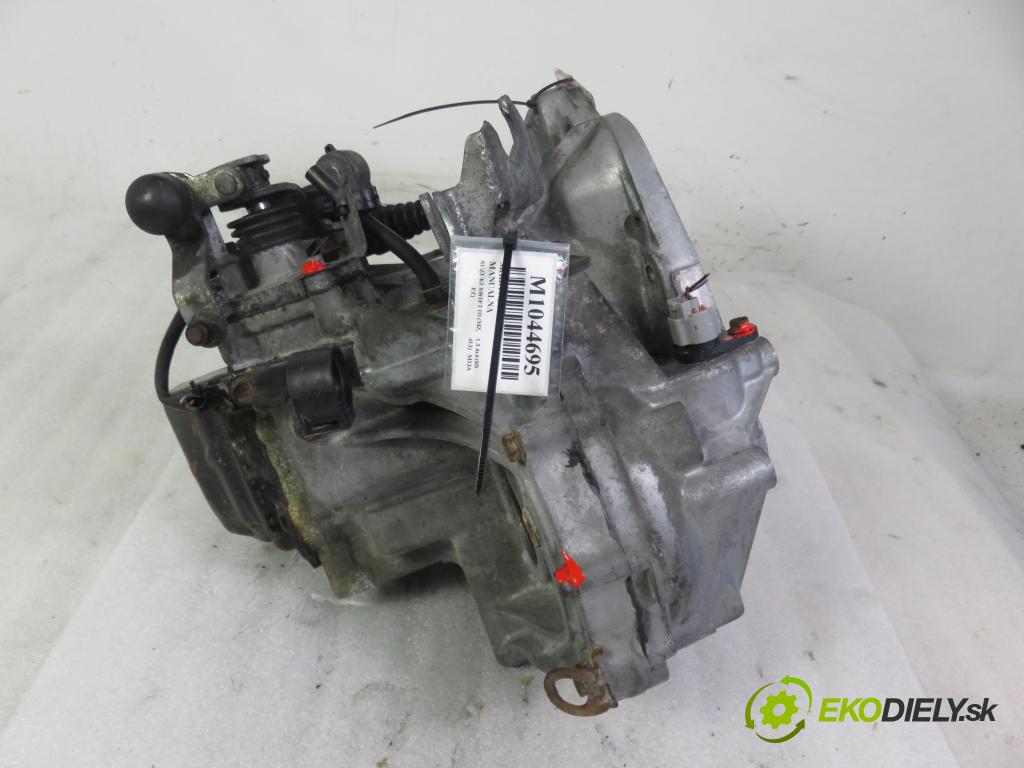 SUZUKI SWIFT III (MZ, EZ) HB 2007 0,00 1.3 4x4 (RS 413) - M13A 1328,00 Prevodovka MANUALNA P31
