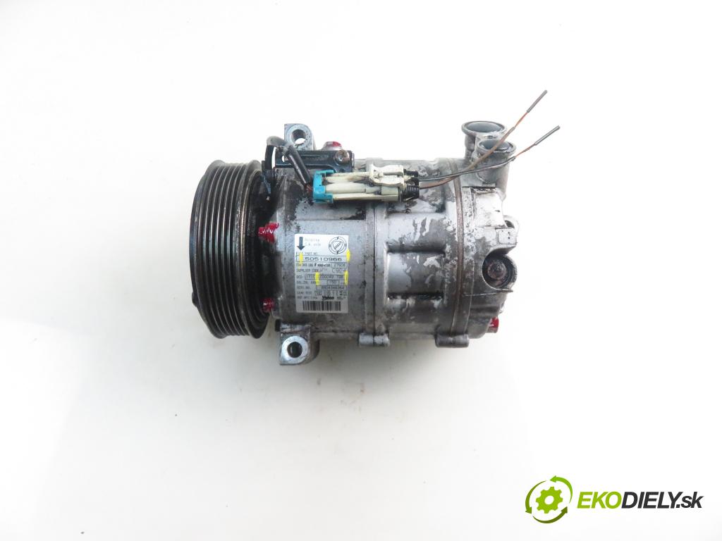 ALFA ROMEO 159 (939_) SEDAN 2009 88,00 1.9 JTDM 8V - 939 A1.000 1910,00 KOMPRESOR: klimatizácie 50510966 ; Z0004972B (Kompresor klimatizácie)