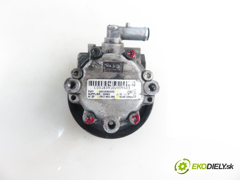 ALFA ROMEO 159 (939_) SEDAN 2009 88,00 1.9 JTDM 8V - 939 A1.000 1910,00 Pumpa servočerpadlo 00518391020 ; 7617955566 (Servočerpadlo, pumpa riadenia)
