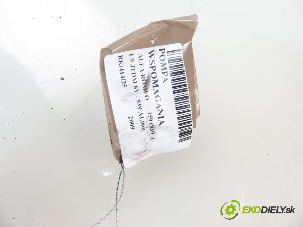ALFA ROMEO 159 (939_) SEDAN 2009 88,00 1.9 JTDM 8V - 939 A1.000 1910,00 Pumpa servočerpadlo 00518391020 ; 7617955566 (Servočerpadlo, pumpa riadenia)