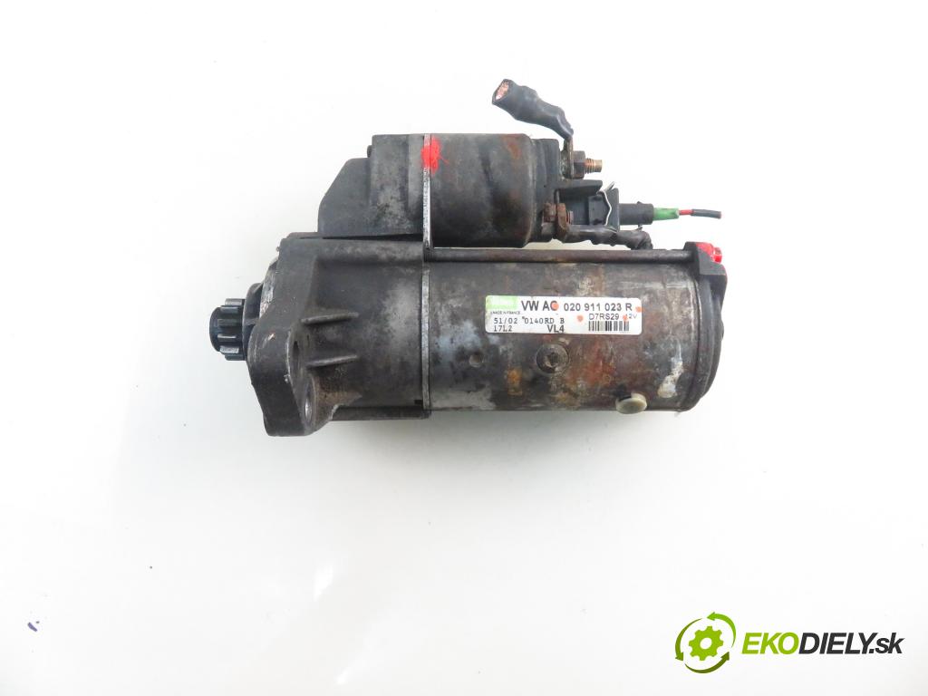 VW GOLF IV (1J1) HB 2003 50,00 1.9 SDI 68 - AQM 1896,00 Štartér 020911023R ; D7RS29 (Štartér)