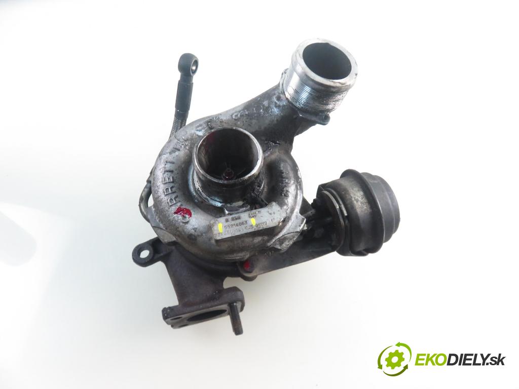 FIAT BRAVO II (198_) HB 2007 110,00 1.9 D Multijet - 937 A5.000 1910,00 RYCHLONABÍJEČKA: 55214063 (Turbodúchadla (kompletní))