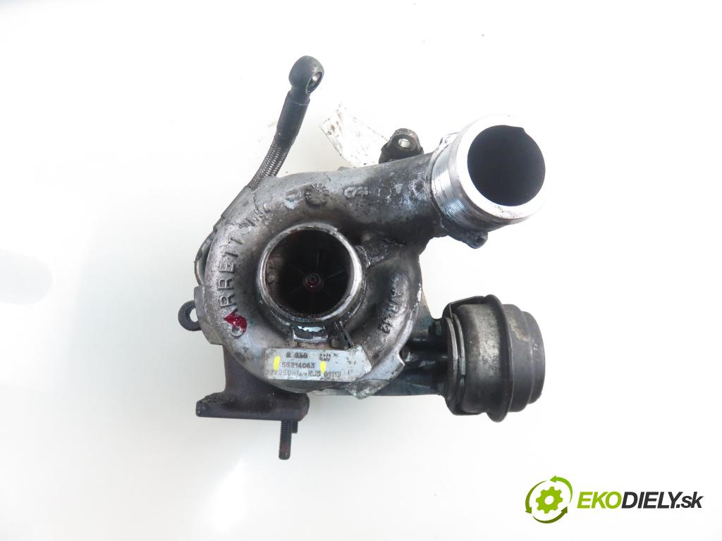 FIAT BRAVO II (198_) HB 2007 110,00 1.9 D Multijet - 937 A5.000 1910,00 RYCHLONABÍJEČKA: 55214063 (Turbodúchadla (kompletní))