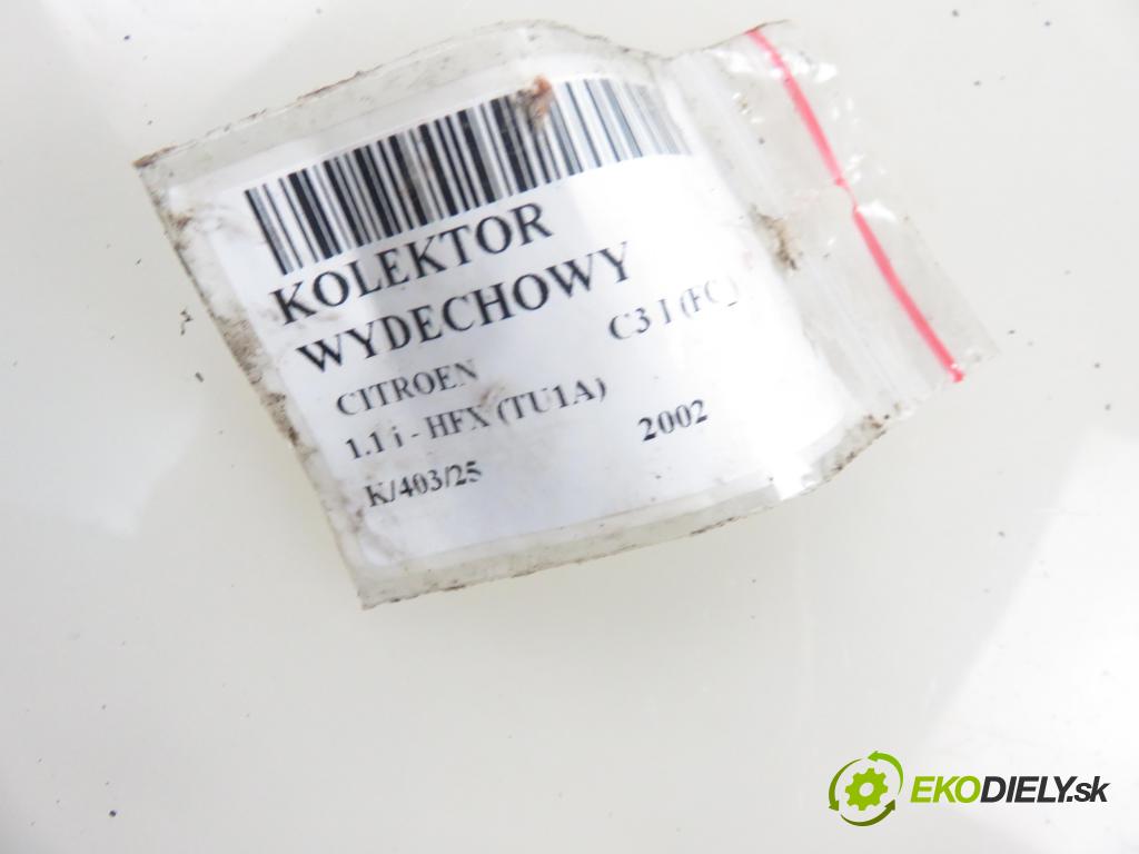 CITROEN C3 I (FC_) HB 2002 44,00 1.1 i - HFX (TU1A) 1124,00 potrubí VYČERPAT: 9636862310 (Výfukové potrubí)