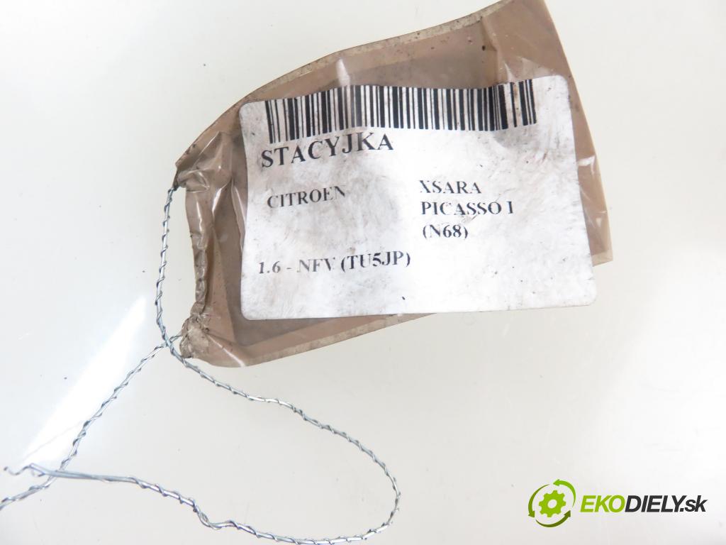 CITROEN XSARA PICASSO (N68) MINIVAN 2004 70,00 1.6 - NFV (TU5JP) 1587,00 spinačka  (Spínacia skrinka a kľúč)