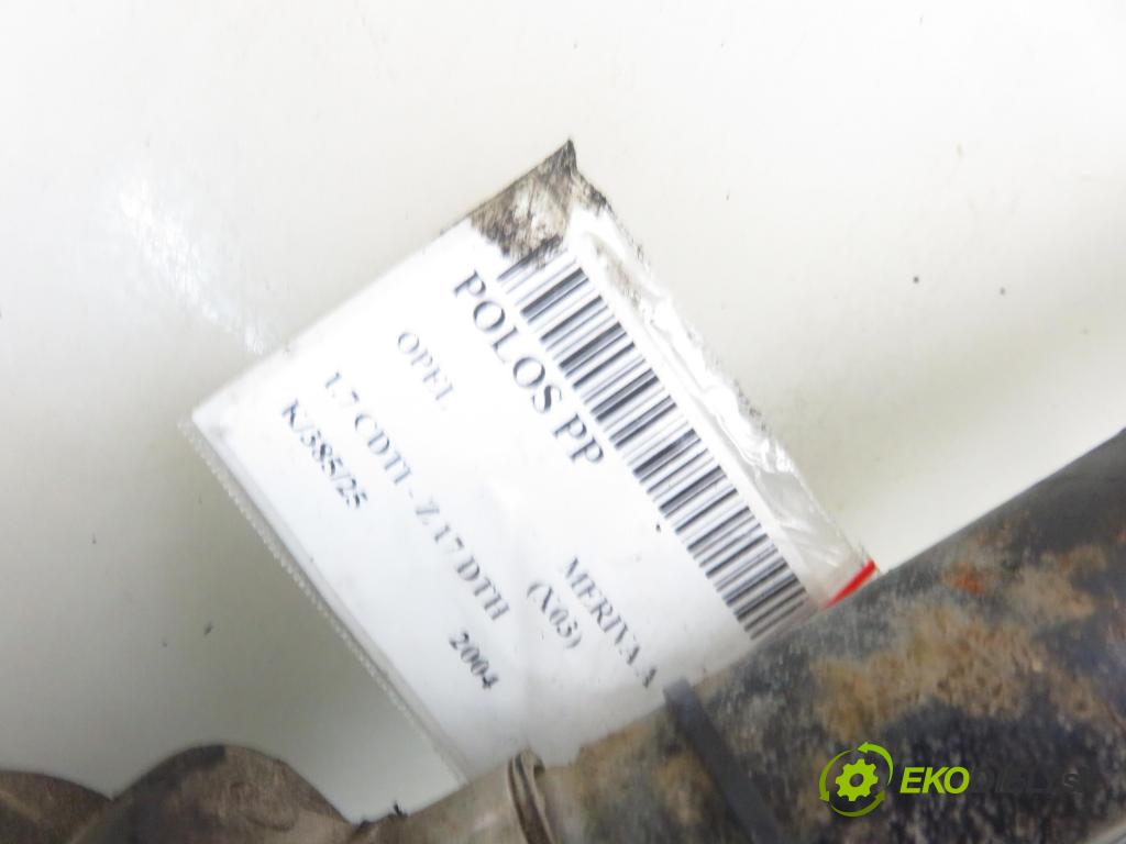 OPEL MERIVA A nadwozie wielkoprzestrzenne (MPV) (X03) HB 2004 74,00 1.7 CDTI 100 - Z 17 DTH 1686,00 Poloos PP