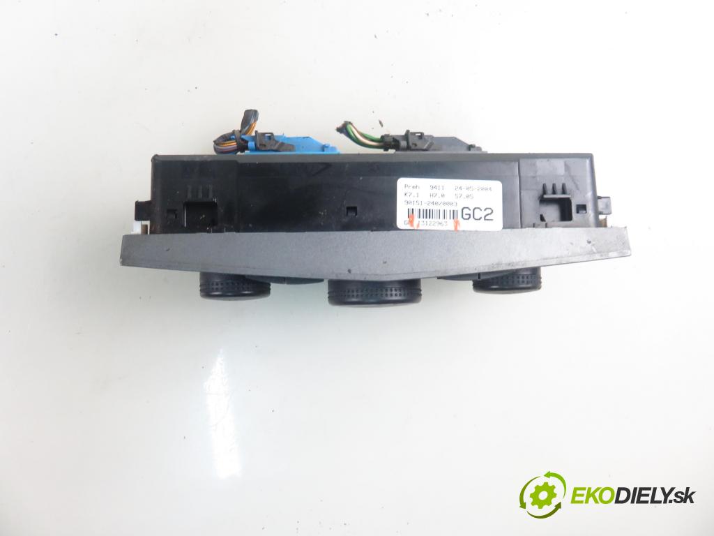 OPEL ASTRA H (A04) HB 2004 74,00 1.7 CDTI 100 - Z 17 DTH 1686,00 Panel kúrenia KLIMATRONIK 13122963