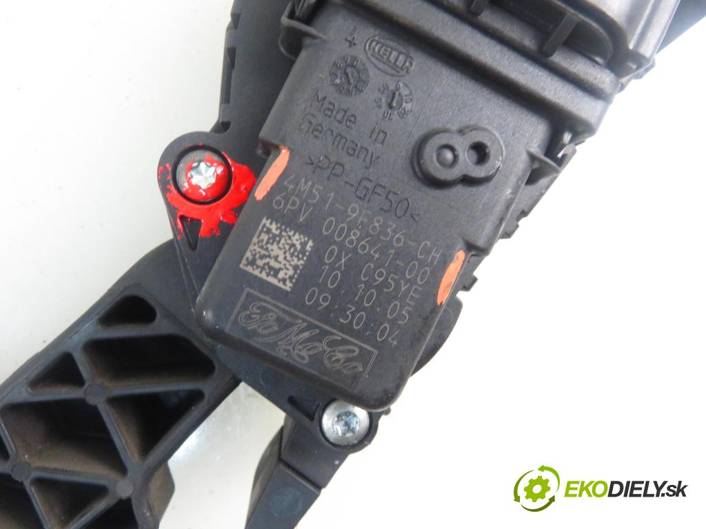 FORD FOCUS II Turnier (DA_, FFS, DS) KOMBI 2005 80,00 1.6 TDCi 109 - G8DE 1560,00 Potenciometer plynu 4M519F836CH ; 6PV00864100 (Pedál)