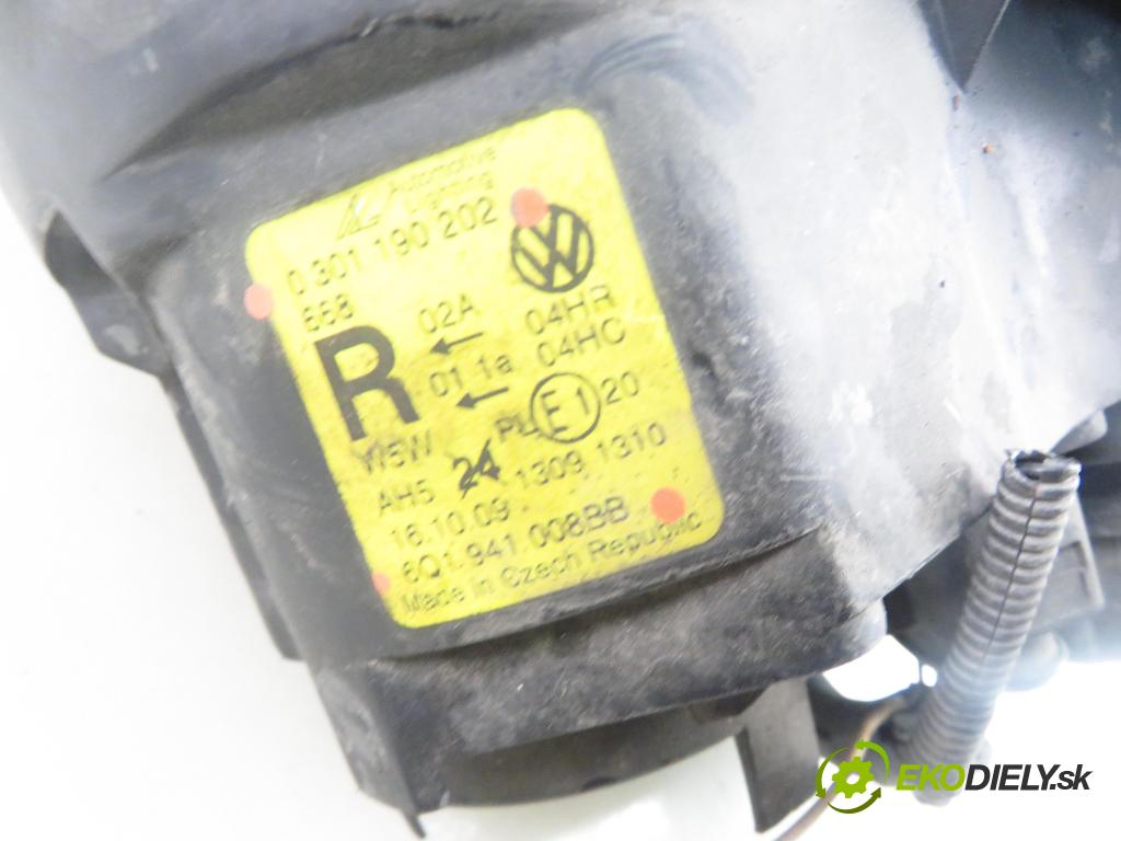 VW POLO (9N_) HB 2004 55,00 1.4 TDI - BAY 1422,00 světlo PP 0301190202 ; 6Q1941008BB