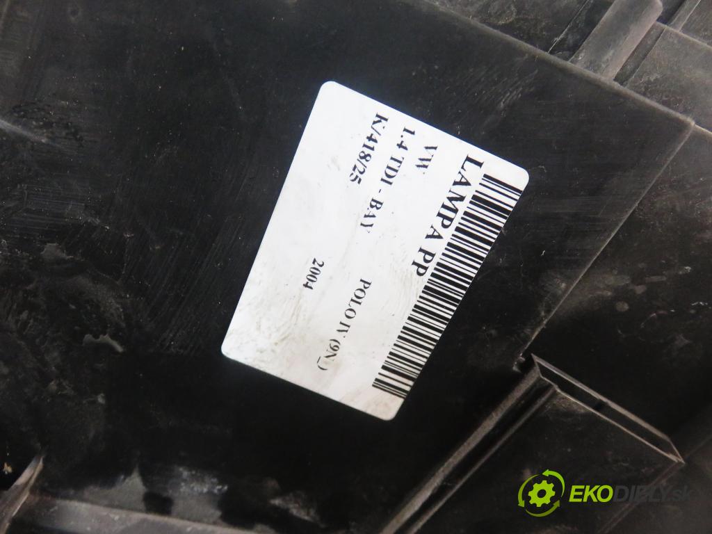 VW POLO (9N_) HB 2004 55,00 1.4 TDI - BAY 1422,00 světlo PP 0301190202 ; 6Q1941008BB