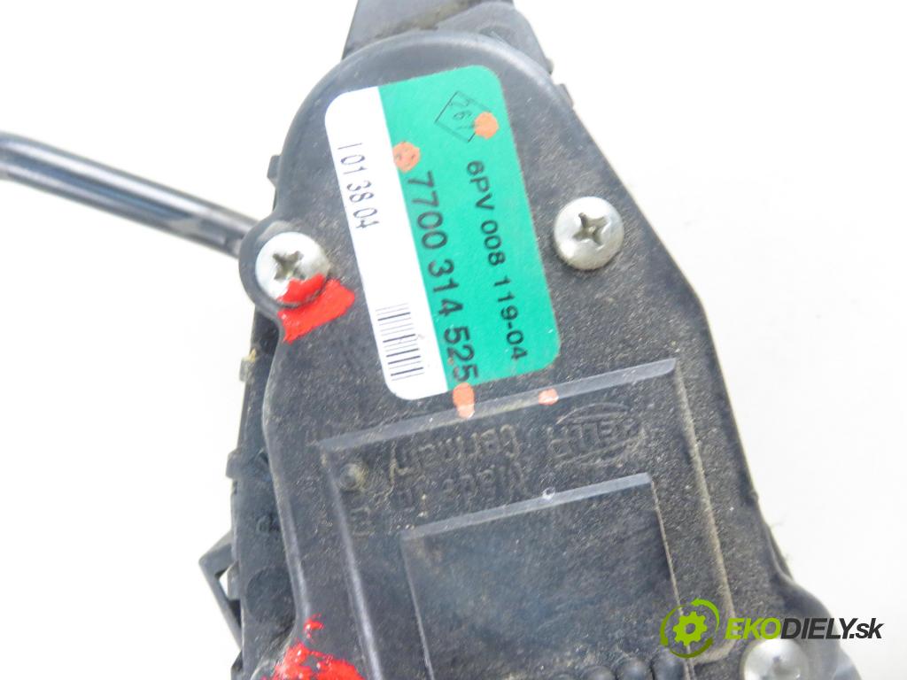 RENAULT MASTER II Skrzynia (FD) FURGON 2004 73,00 2.5 dCi 100 - G9U 754 2464,00 Potenciometer plynu 7700314525 ; 6PV0081190 (Pedál)