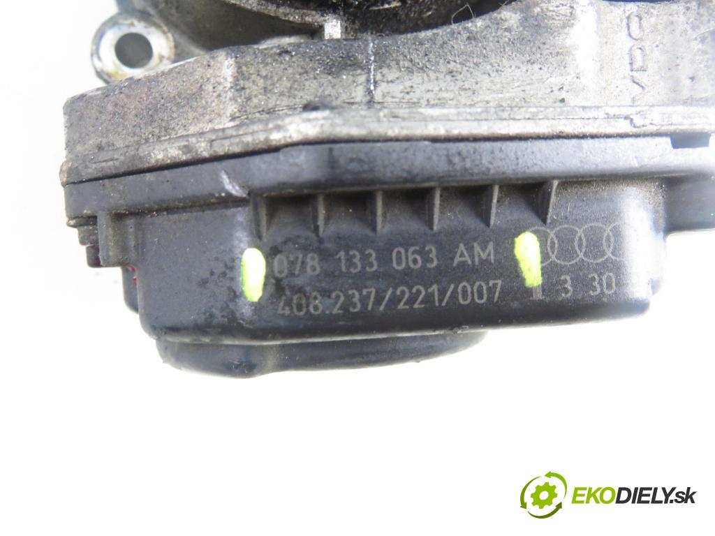 AUDI A6 (4B2, C5) SEDAN 1999 142,00 2.8 quattro - ACK 2771,00 Škrtiaca klapka 078133063AM (Škrtiaca klapka)