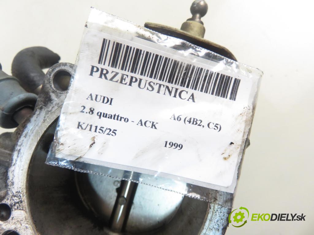 AUDI A6 (4B2, C5) SEDAN 1999 142,00 2.8 quattro - ACK 2771,00 Škrtiaca klapka 078133063AM (Škrtiaca klapka)