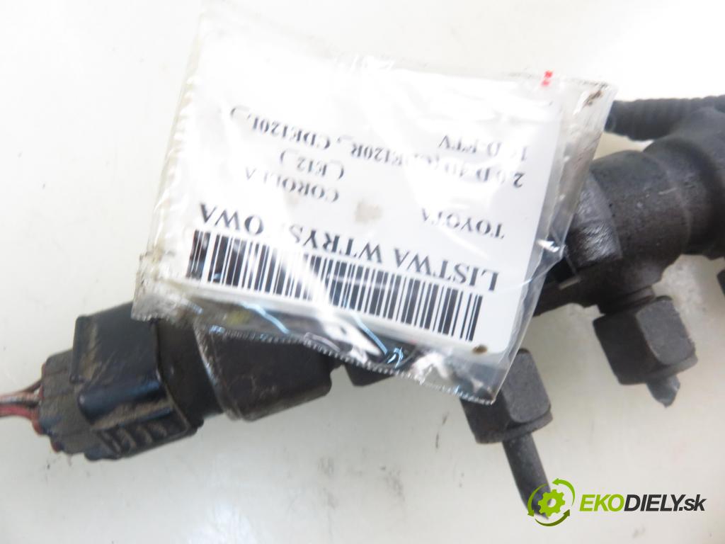 TOYOTA COROLLA (_E12_) HB 2003 66,00 2.0 D-4D 1995,00 Lišta vstrekovacia 8945860010 (Vstrekovacia lišta)