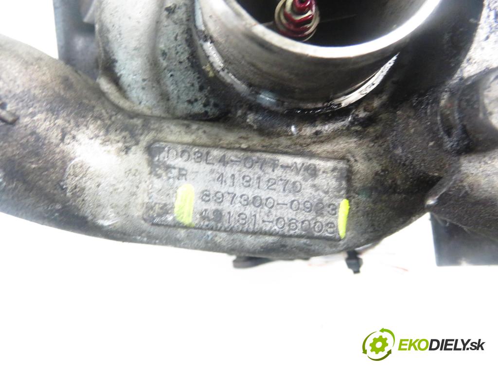 OPEL MERIVA A nadwozie wielkoprzestrzenne (MPV) (X03) HB 2004 74,00 1.7 CDTI 100 - Z 17 DTH 1686,00 RYCHLONABÍJEČKA: 8973000923 ; 4913106003 (Turbodúchadla (kompletní))