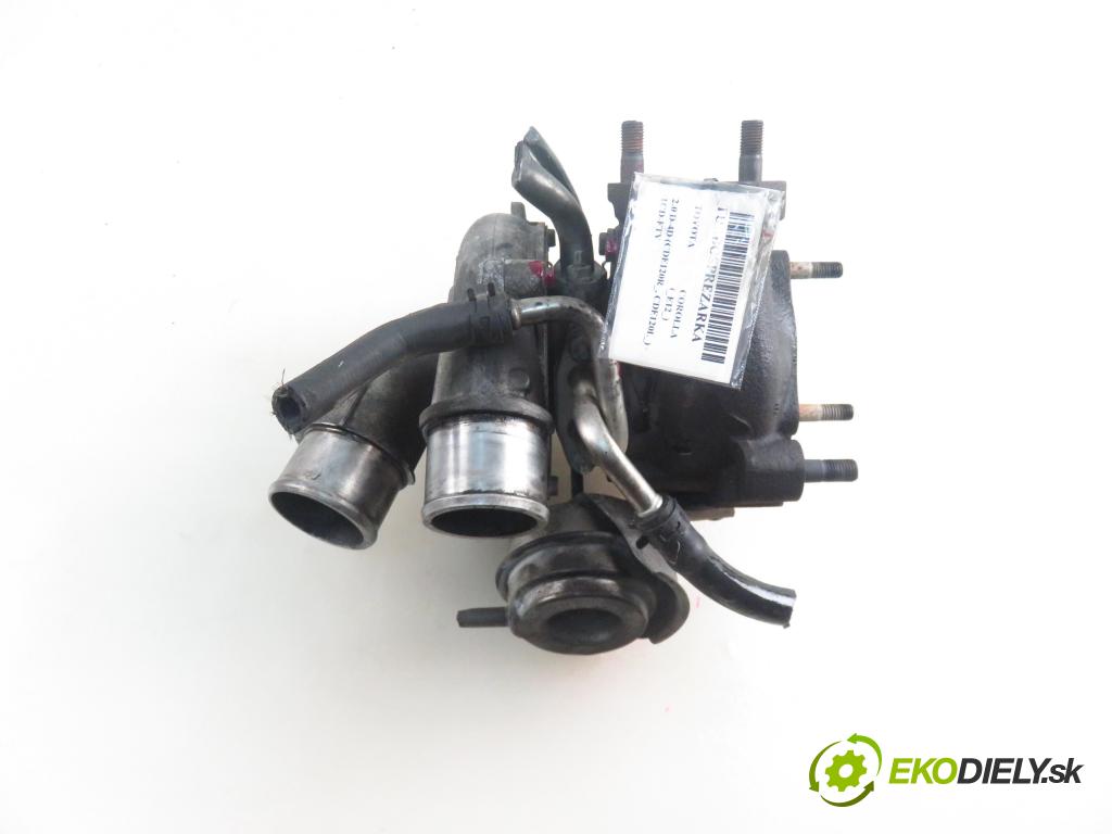 TOYOTA COROLLA (_E12_) HB 2003 66,00 2.0 D-4D 1995,00 RYCHLONABÍJEČKA: 172010G010 (Turbodúchadla (kompletní))