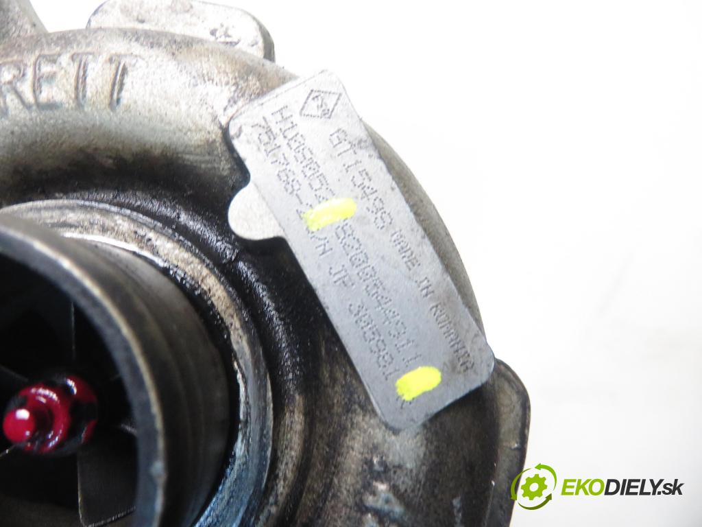 RENAULT TRAFIC II Skrzynia (FL) FURGON 2001 74,00 1.9 dCi 100 - F9Q 760 1870,00 RYCHLONABÍJEČKA: 8200544911 (Turbodúchadla (kompletní))