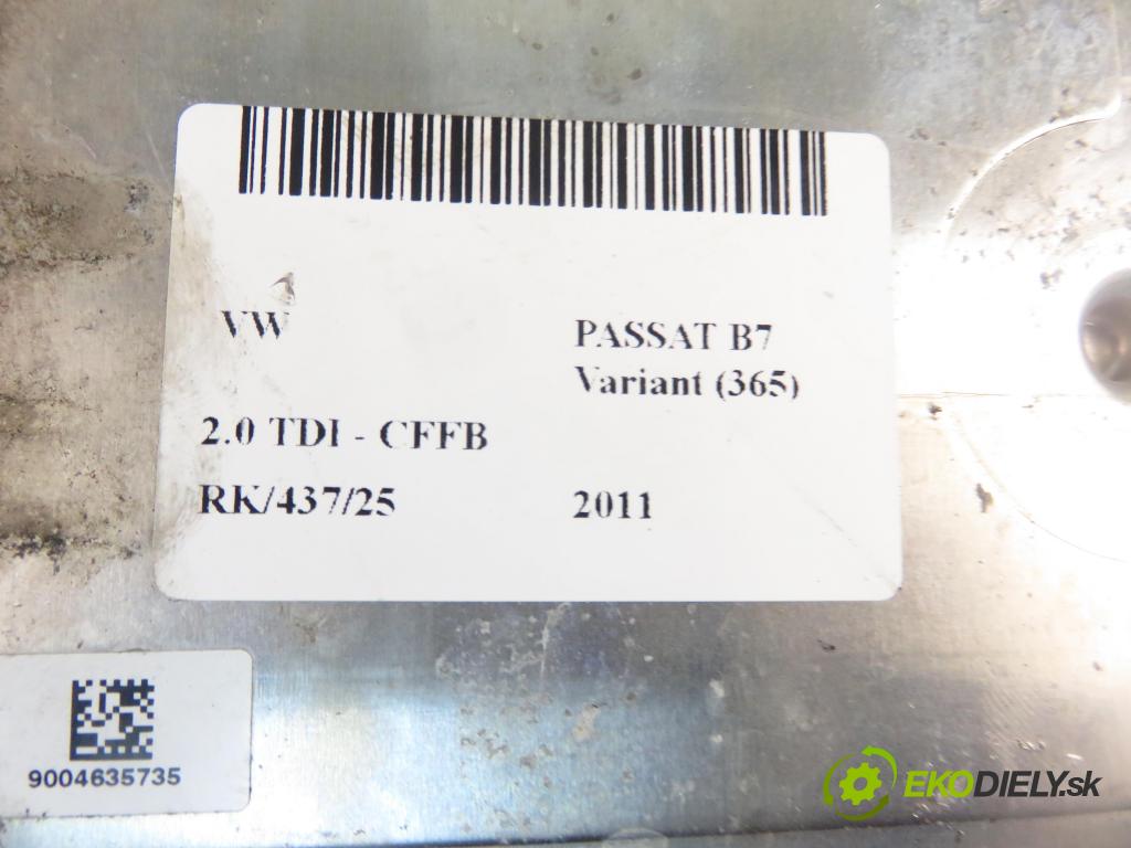 VW PASSAT B7 Variant (365) KOMBI 2011 103,00 2.0 TDI - CFFB 1968,00 Riadiaca jednotka Motor 03L907309N ; 0281016374