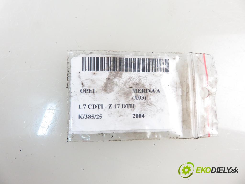 OPEL MERIVA A nadwozie wielkoprzestrzenne (MPV) (X03) HB 2004 74,00 1.7 CDTI 100 - Z 17 DTH 1686,00 vstrekovač 8973138612 (Vstrekovač paliva)